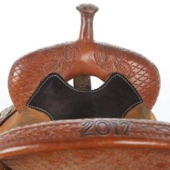 NRS Used 13in Martin Crown C Barrel Saddle -Saddlery Shop 02 375BR 3