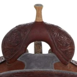 NRS Used 15in Honey Creek Saddlery Barrel Saddle -Saddlery Shop 02 396BR 3