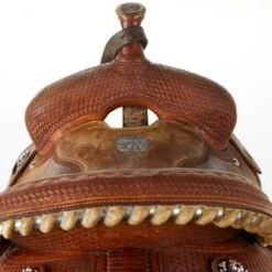 NRS Used 14in Martin Saddlery Barrel Saddle -Saddlery Shop 02 400BR 03