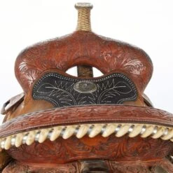 NRS Used 14in Billy Cook Barrel Saddle -Saddlery Shop 02 410BR 03