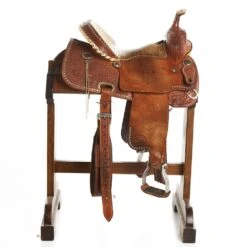 NRS Used 14in Teskey's Barrel Saddle 6 NRS Used 14in Teskey's Barrel Saddle -Saddlery Shop 02 417TR 1
