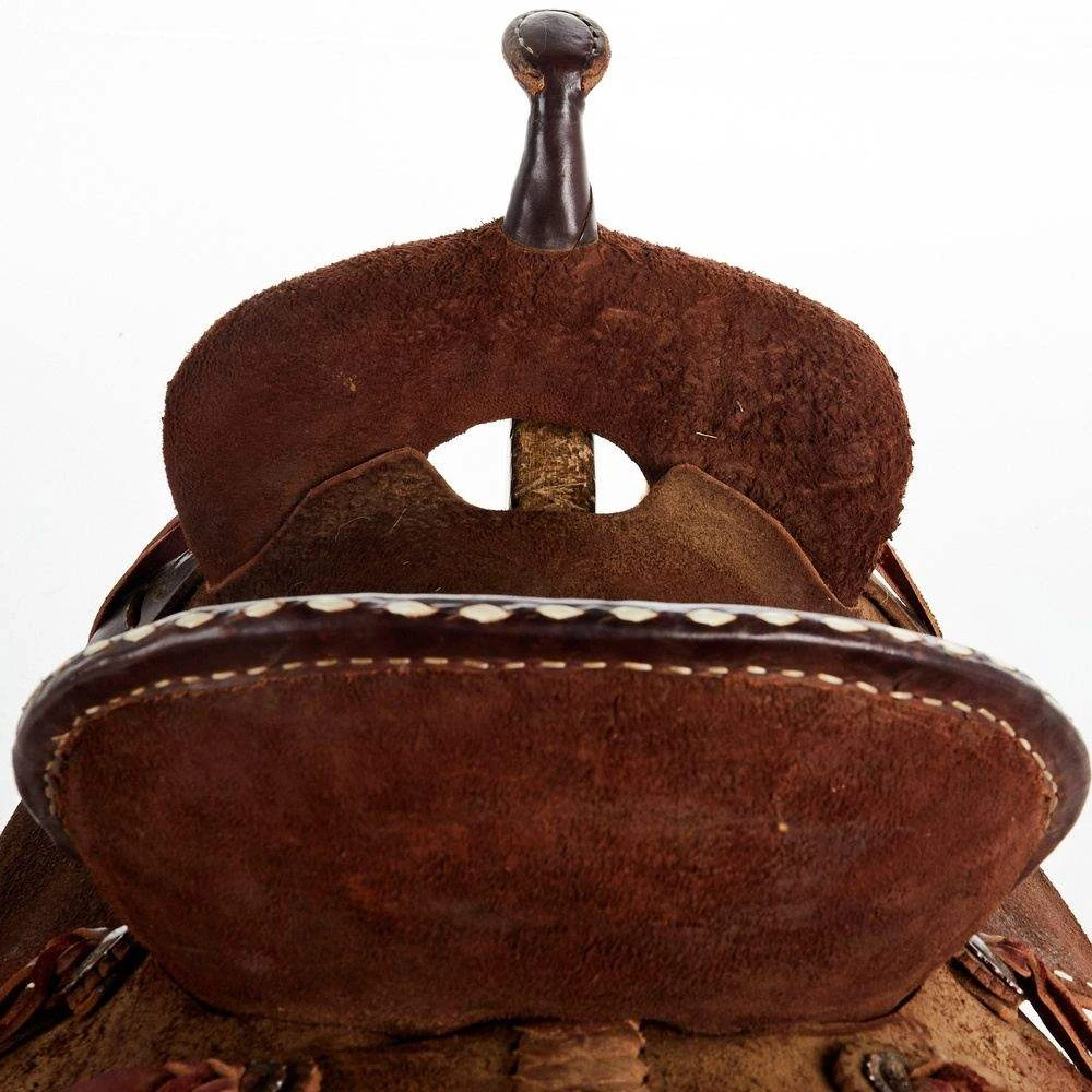 NRS Used 14.5in STS Saddlery Barrel Saddle 5 NRS Used 14.5in STS Saddlery Barrel Saddle - Image 3