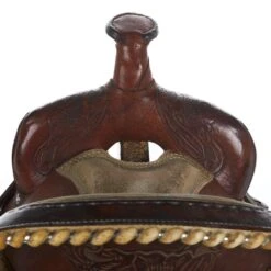 NRS Used 14in Lamb Barrel Saddle -Saddlery Shop 02 429BR 2