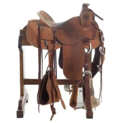 NRS Used 14.5 Competitor Series Will James Ranch Roper -Saddlery Shop 03 233RR 2