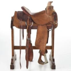 NRS Used 15in Cowboy Tack Ranch Roper -Saddlery Shop 03 234RR 2