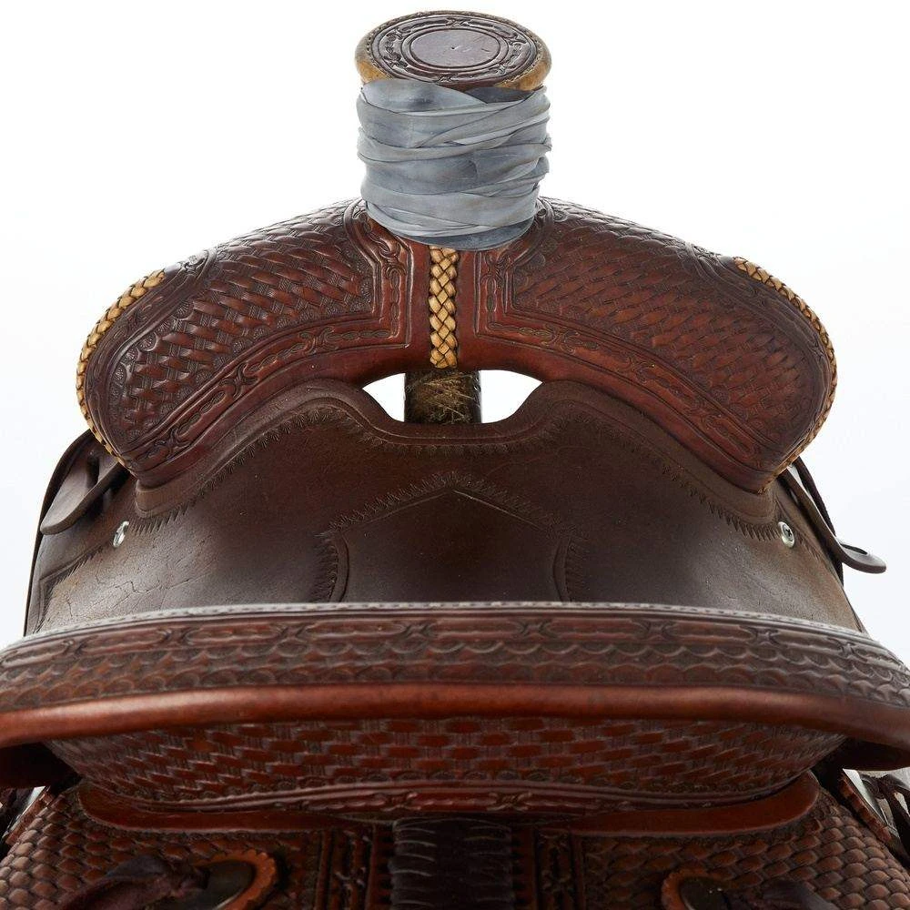 NRS Used 13.5in Teskeys Ranch Roper 5 NRS Used 13.5in Teskeys Ranch Roper - Image 3