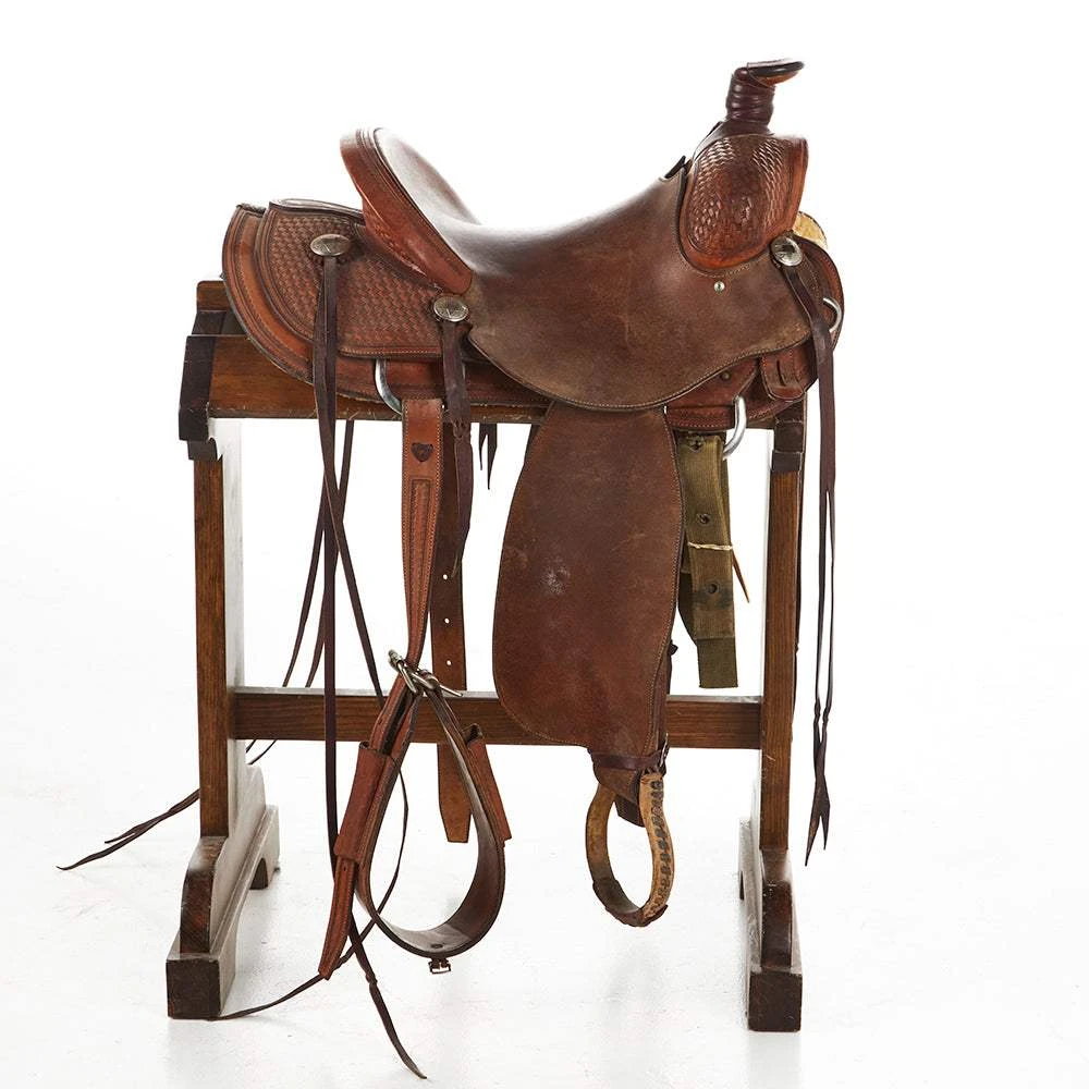 NRS Used 14in Douglas Krause Ranch Roper 4 NRS Used 14in Douglas Krause Ranch Roper - Image 2