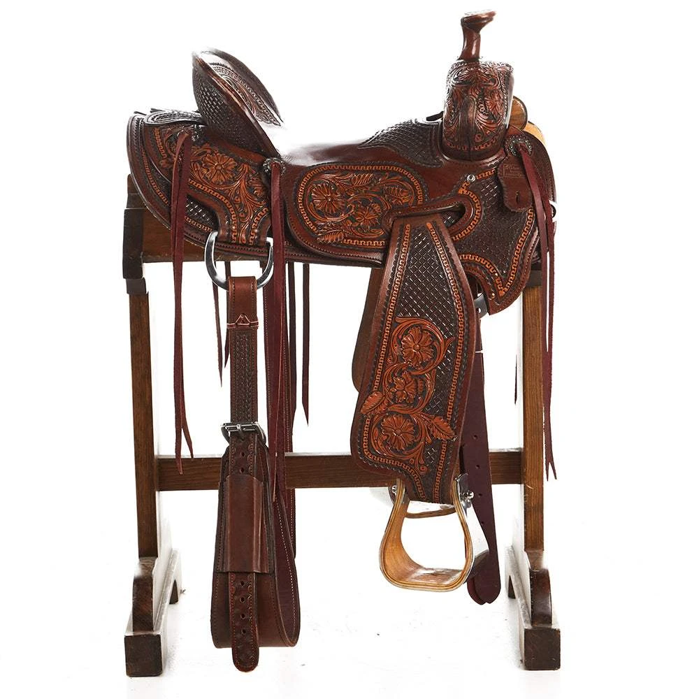 NRS Used 16in Robert Teskey Ranch Roper 4 NRS Used 16in Robert Teskey Ranch Roper - Image 2