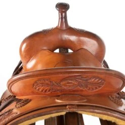 NRS Used 16in. Pablo Pedrini Cutting Saddle -Saddlery Shop 04 110C 2