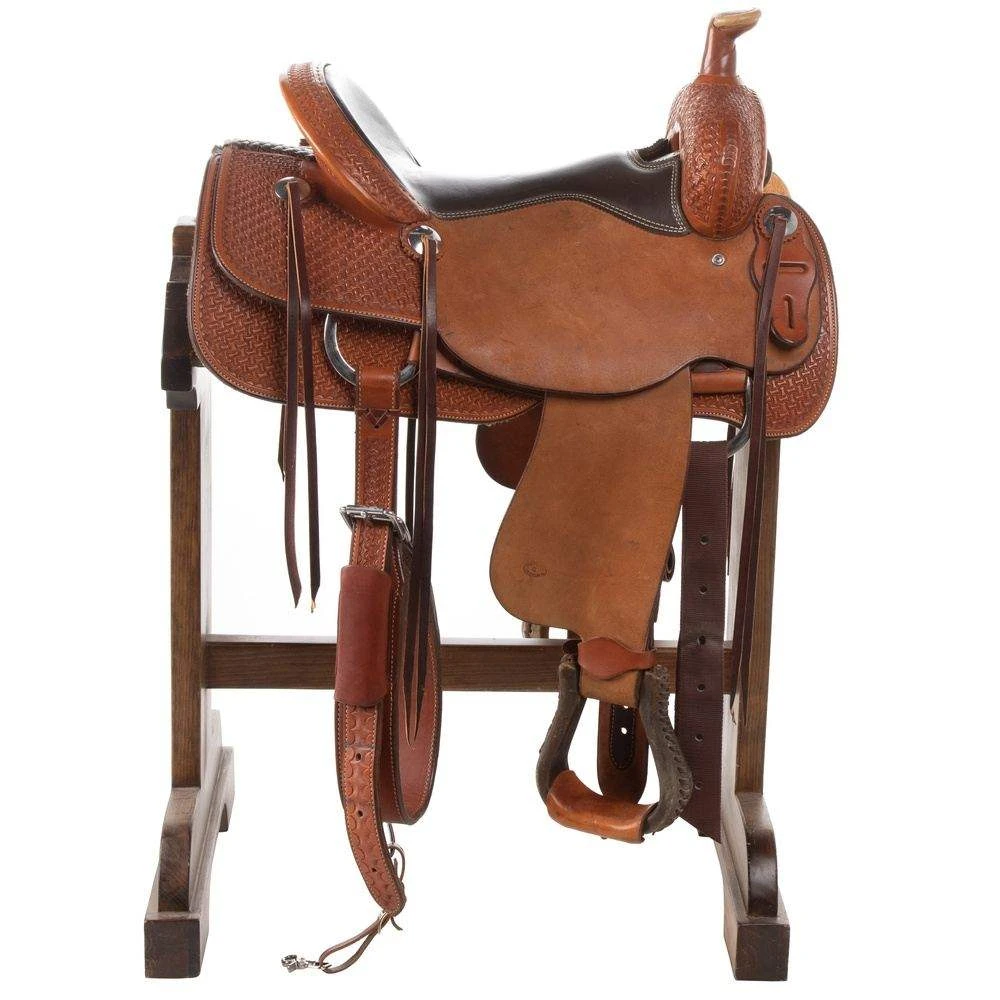 NRS Used 15.5in Four T Saddlery Ranch Cutter 4 NRS Used 15.5in Four T Saddlery Ranch Cutter - Image 2