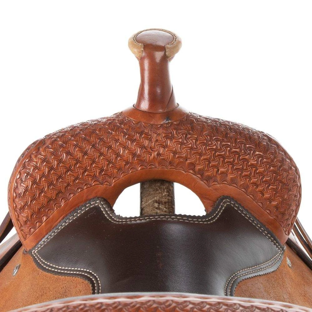 NRS Used 15.5in Four T Saddlery Ranch Cutter 5 NRS Used 15.5in Four T Saddlery Ranch Cutter - Image 3