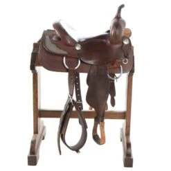 NRS Used 13.5in ML Leddy Cutting Saddle -Saddlery Shop 04 120RC 2
