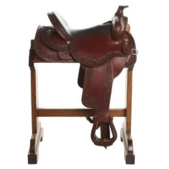 NRS Used 15.5in. Reinsman Trail Saddle -Saddlery Shop 05 038T 1