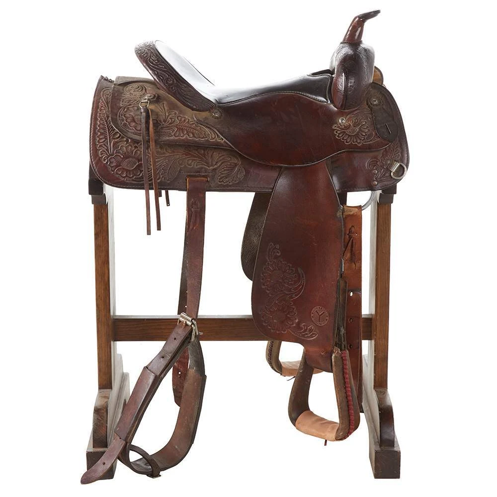 NRS Used 16.5in Circle Y Trail Saddle 4 NRS Used 16.5in Circle Y Trail Saddle - Image 2