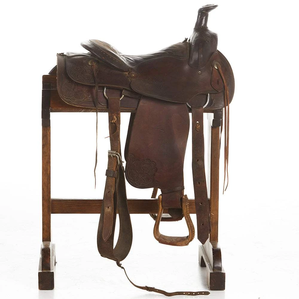 NRS Used 15in Action Company Pleasure Saddle 4 NRS Used 15in Action Company Pleasure Saddle - Image 2