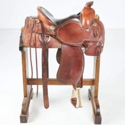 NRS Used 14.5in Pleasure Saddle 6 NRS Used 14.5in Pleasure Saddle -Saddlery Shop 05 066P 02