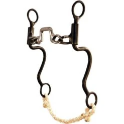 Dutton Bits NRS By Ported Chain Cavalry Bit Bridle Set -Saddlery Shop 07 CH5