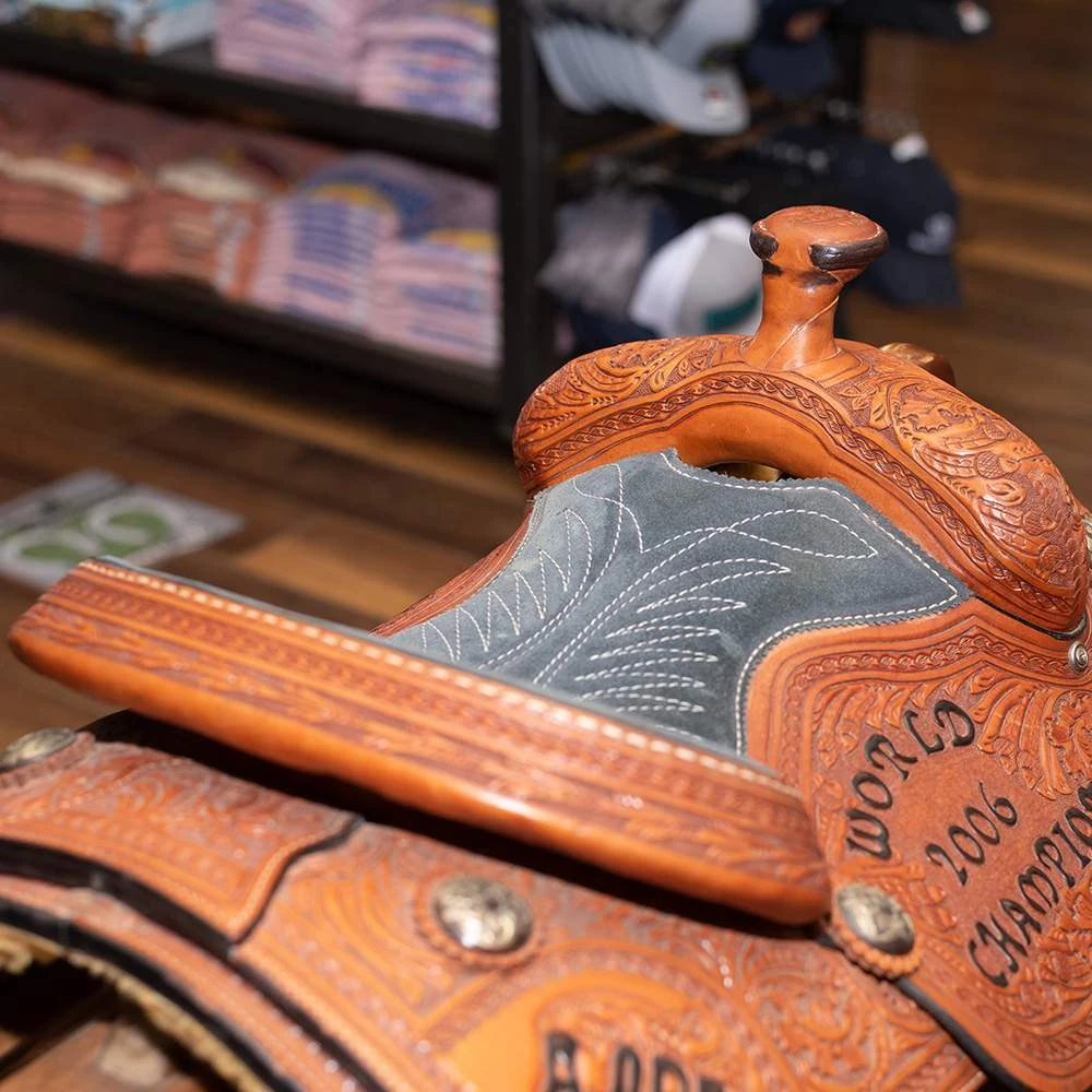 NRS Used 14in. Lazy L Trophy Team Roper 4 NRS Used 14in. Lazy L Trophy Team Roper - Image 2