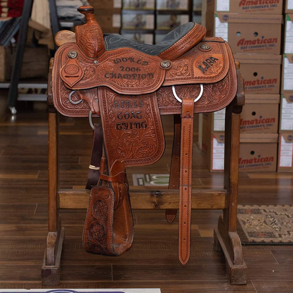 NRS Used 14in. Lazy L Trophy Team Roper 5 NRS Used 14in. Lazy L Trophy Team Roper - Image 3