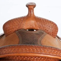 NRS Used 13.5in Slone Trophy Calf Roper -Saddlery Shop 08 077CR 2