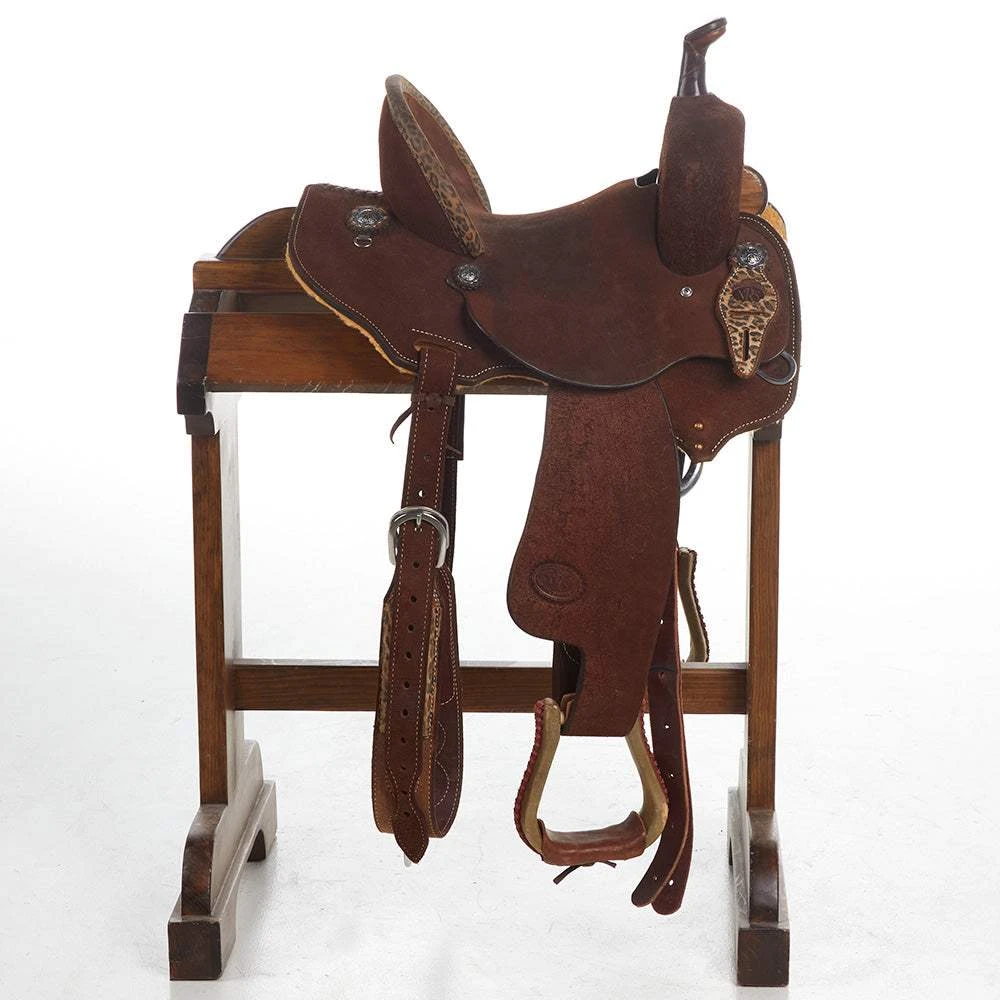 NRS Used 12.5in Competitor Series Youth Barrel Saddle 4 NRS Used 12.5in Competitor Series Youth Barrel Saddle - Image 2