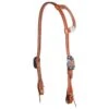 Professional's Choice Turquoise/Natural Rawhide Single Ear Headstall -Saddlery Shop 105343 default l