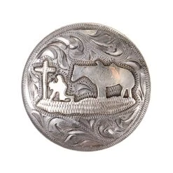 Cowperson Tack Praying Cowboy 1 1/2in. Concho