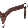 Martin Saddlery 2 3/4in. Chocolate Alpine Flower Breast Collar -Saddlery Shop 112604 default l
