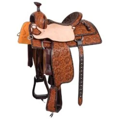 Martin Saddlery Martin Saddlery 7/8 Breed Sunflower Antique Finish Team Roping Saddle