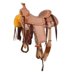 NRS Kids Rough Out With Buckstitch Ranch Saddle
