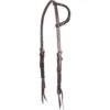 Martin Saddlery Single Ear Latigo W/Blood Knot Headstall