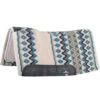 Classic Equine Contour Wool Top Felt 32 X 34 Saddle Pad Ivory/Seafoam 1 Classic Equine Contour Wool Top Felt 32 X 34 Saddle Pad Ivory/Seafoam -Saddlery Shop 118768 default l
