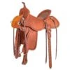 Martin Saddlery Martin Stingray Chestnut Roughout With San Carlos Border -Saddlery Shop 129789 default l
