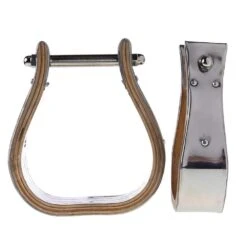 NRS 2in Metal Bound Wood Bell Stirrups