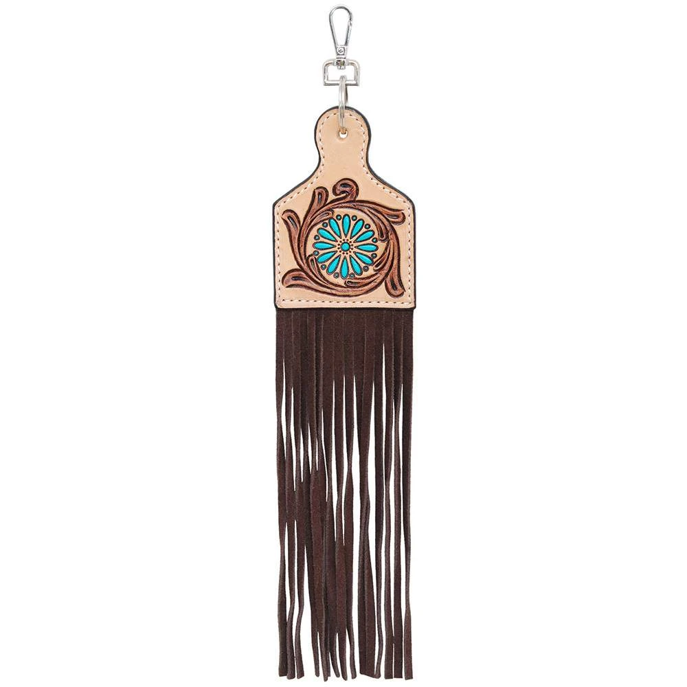 Rafter T Ranch Company Zuni Turquoise Saddle Charm 3 Rafter T Ranch Company Zuni Turquoise Saddle Charm