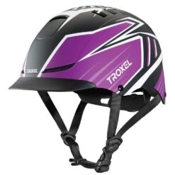 Troxel Purple Raptor TX Riding Helmet 04-474