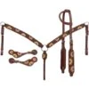 Tough 1 Sunflower 3 Piece Tack Set -Saddlery Shop 137572 default l