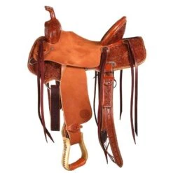 NRS Competitor Series Chestnut Poinsettia Barrel Saddle With Pencil Roll -Saddlery Shop 1411843 1 44118866 9247 4ecc 87e9 b64624528749