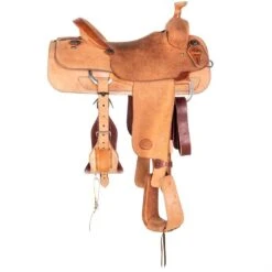 Nrs Competitors NRS Competitor's Series Natural Full Rough Out Team Roper Saddle -Saddlery Shop 1411853 21