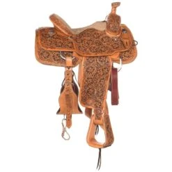 NRS Competitor Fully Tooled Mia Flower Team Roper -Saddlery Shop 1412073 2