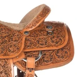 NRS Competitor Fully Tooled Mia Flower Team Roper -Saddlery Shop 1412073 3