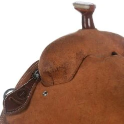 Nrs Competitors Heavy Oil Roughout Team Roping Saddle -Saddlery Shop 1412078 3