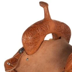 Nrs Competitors NRS Competitor Series 7/8 Breed Prairie Flower Natural Barrel Saddle -Saddlery Shop 1412105 3