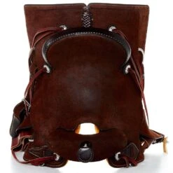 Nrs Competitors Chocolate Roughout Ranch Cutter Saddle -Saddlery Shop 1412122RW 31