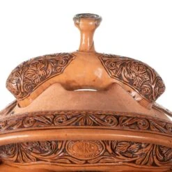 Nrs Competitors NRS 1/4 Breed Wyoming Flower Team Roping Saddle -Saddlery Shop 1412135 3