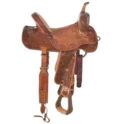 Nrs Competitors Natural Antique 7/8 Breed Basket/Sunflower Combo Barrel Saddle 10 Nrs Competitors Natural Antique 7/8 Breed Basket/Sunflower Combo Barrel Saddle -Saddlery Shop 1412160 3