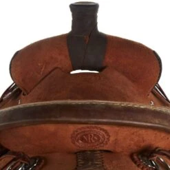Nrs Competitors Heavy Oil Roughout Strip Down Ranch Roping Saddle -Saddlery Shop 1412183 03