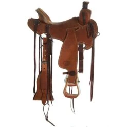 Nrs Competitors Competitor Series Heavy Oil Roughout Strip Down Ranch Roping Saddle Custom Tree -Saddlery Shop 1412191 02