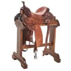 NRS Used 13.5in. Cactus Saddlery Barrel Saddle