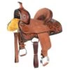 Tough 1 12in. Dublin Youth Barrel Saddle -Saddlery Shop 144140 default l